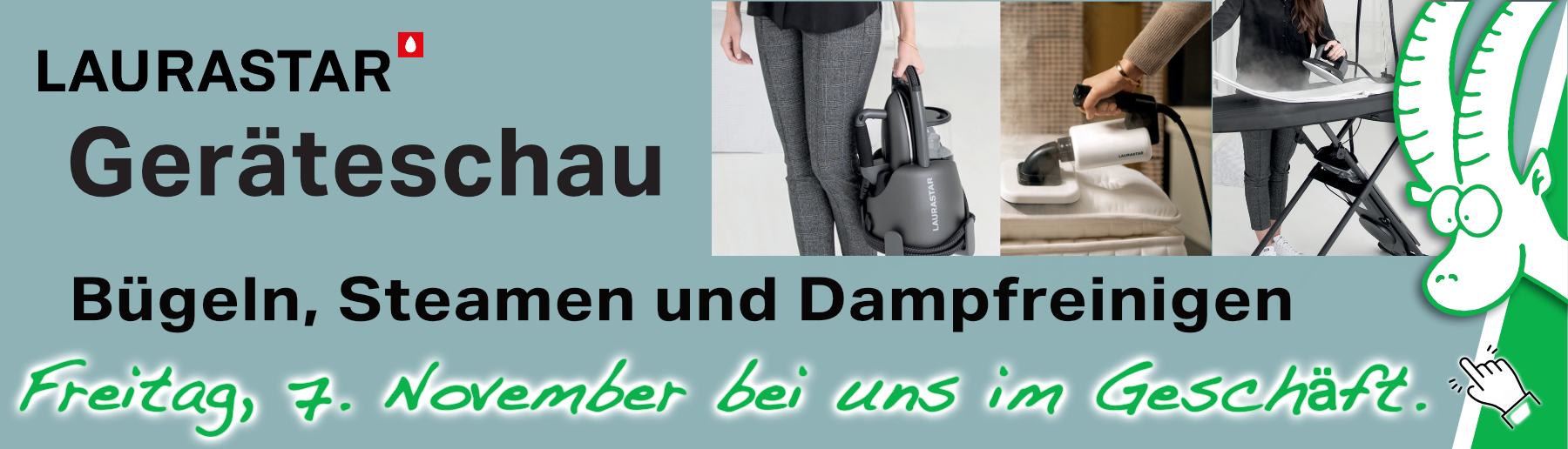 Laurastar-Geräteschau