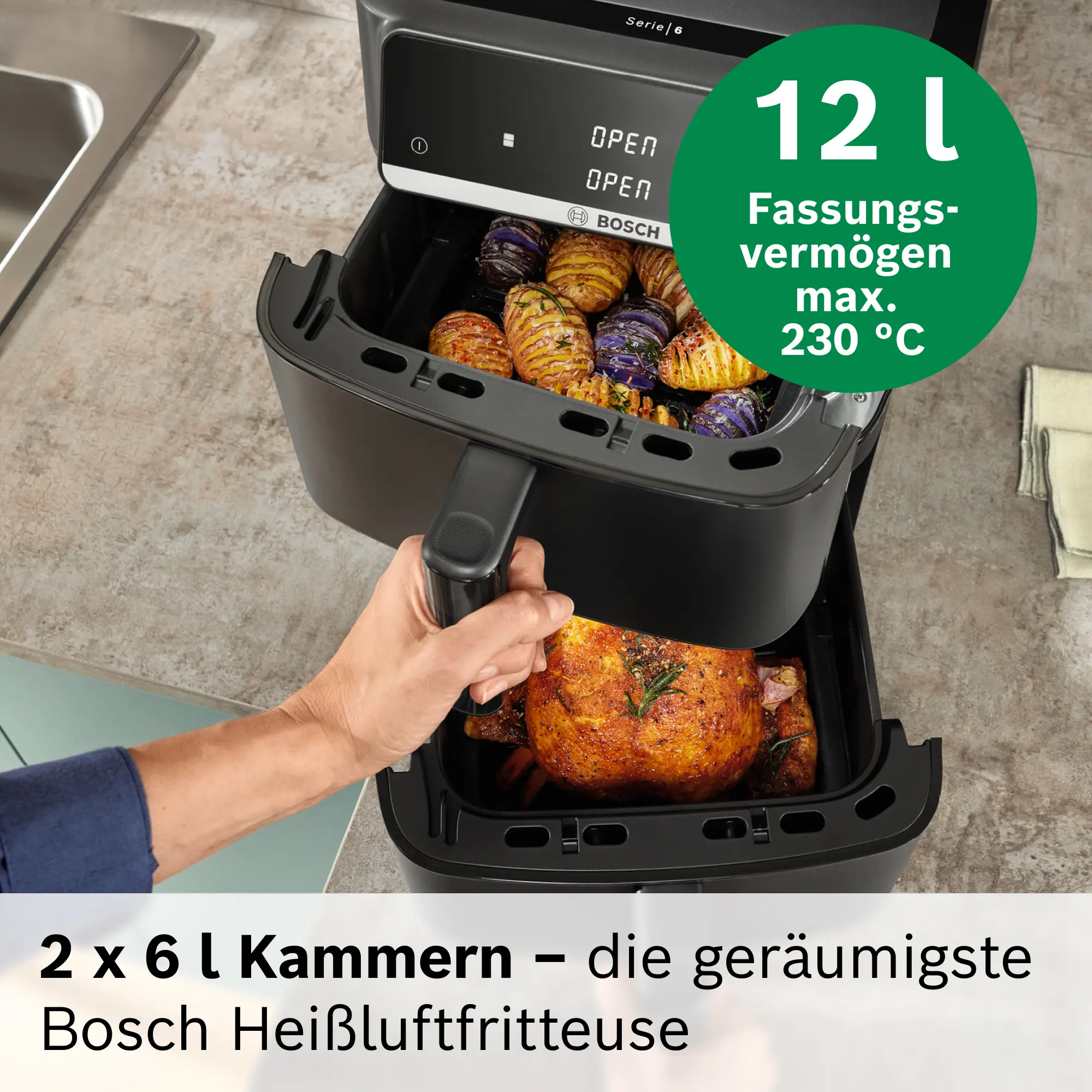 Bosch MAFD661B7 Double Stack – Bild 3